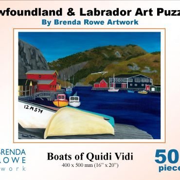 Boats of Quidi Vidi Puzzle